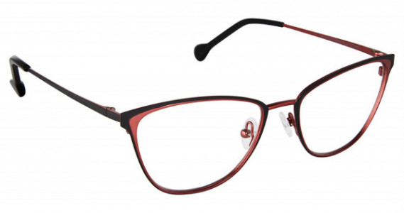 Lisa Loeb HEART Eyeglasses, WINE ESPRESSO (C2)