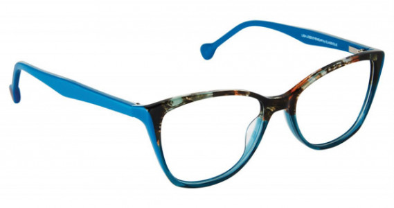 Lisa Loeb BEST Eyeglasses, AQUA GRANITE (C3)