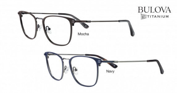 Bulova Maggiore Eyeglasses, Navy