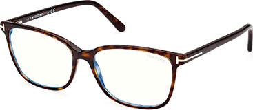 Tom Ford FT5842-B Eyeglasses, 052 - Dark Havana / Dark Havana
