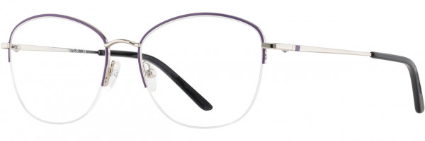 Cote D'Azur Cote d'Azur 350 Eyeglasses, 3 - Purple / Chrome