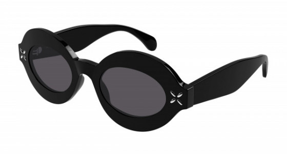 Azzedine Alaïa AA0059S Sunglasses, 001 - BLACK with GREY lenses