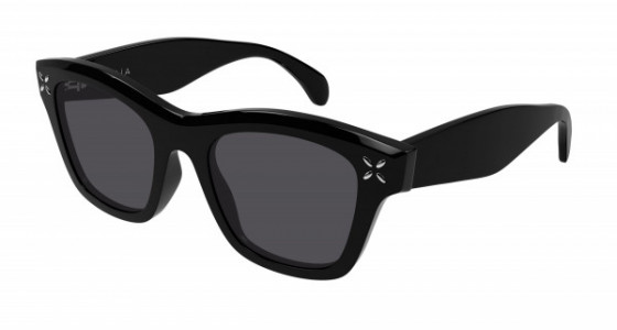 Azzedine Alaïa AA0060S Sunglasses, 001 - BLACK with GREY lenses