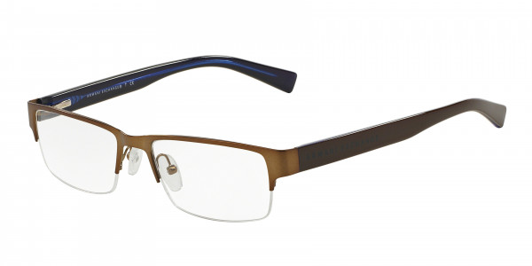 Armani Exchange AX1015 Eyeglasses, 6070 MATTE BLACK (BLACK)