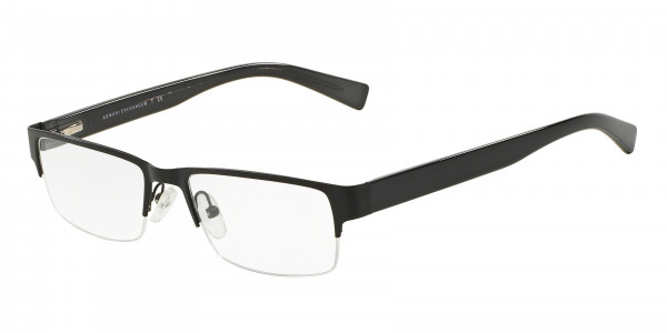 Armani Exchange AX1015 Eyeglasses, 6070 MATTE BLACK (BLACK)