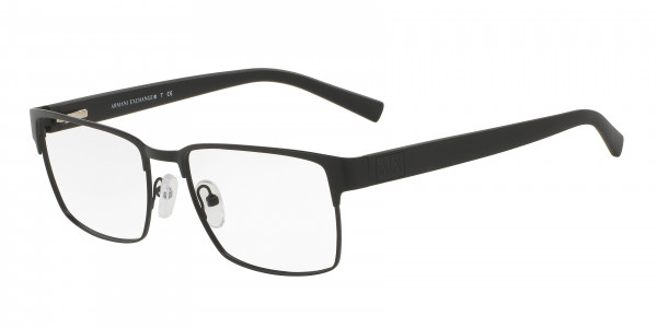Armani Exchange AX1019 Eyeglasses, 6063 MATTE BLACK (BLACK)