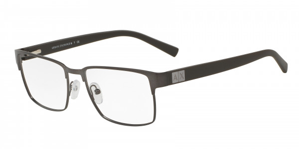 Armani Exchange AX1019 Eyeglasses, 6089 MATTE GUNMETAL (GREY)