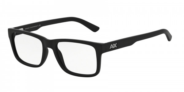 Armani Exchange AX3016 Eyeglasses, 8078 MATTE BLACK (BLACK)