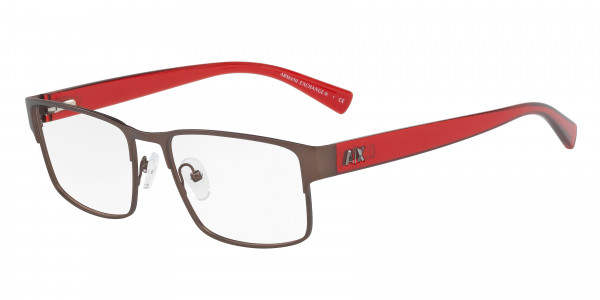 Armani Exchange AX1021 Eyeglasses, 6096 MATTE BRONZE