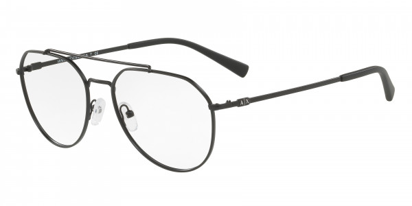 Armani Exchange AX1029 Eyeglasses, 6063 MATTE BLACK (BLACK)