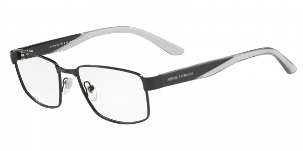 Armani Exchange AX1036 Eyeglasses, 6063 MATTE BLACK (BLACK)