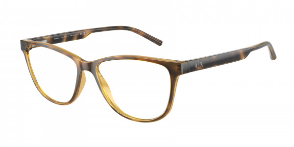 Armani Exchange AX3047 Eyeglasses, 8213 SHINY HAVANA (TORTOISE)
