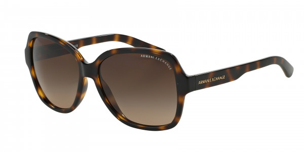 Armani Exchange AX4029S - Sunglasses, 811713 - SHINY HAVANA GRADIENT BROWN (TORTOISE)