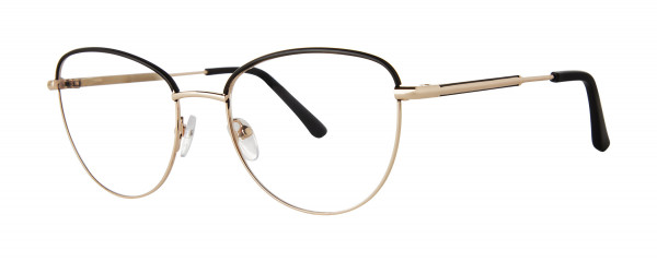 Modern Times GRATITUDE Eyeglasses, Black/Gold