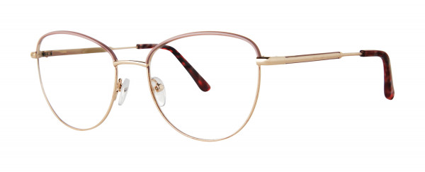 Modern Times GRATITUDE Eyeglasses, Mauve/Gold
