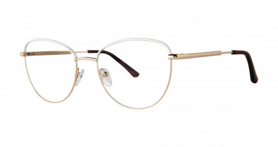 Modern Times GRATITUDE Eyeglasses, White/Gold