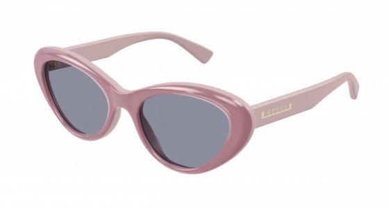Gucci GG1170S Sunglasses, 004 - PINK with GREY lenses