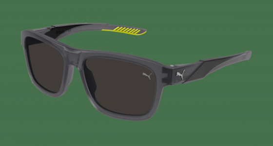 Puma PU0377S Sunglasses, 001 - GREY with SMOKE lenses