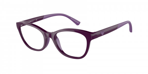 Emporio Armani EA3204F Eyeglasses, 5115 SHINY VIOLET (VIOLET)