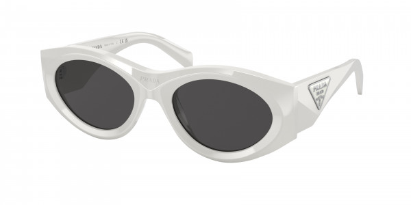 Prada PR 20ZS Sunglasses, 1425S0 TALC DARK GREY (WHITE)