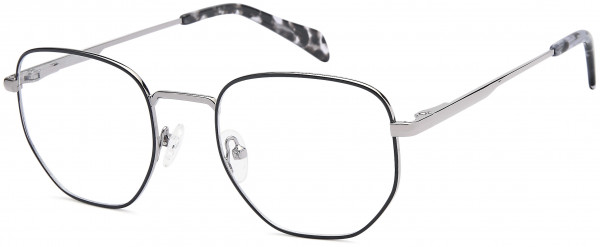 Di Caprio DC221 Eyeglasses, Black Gunmetal