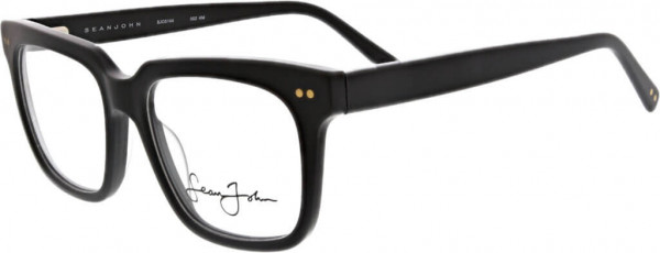 Sean John SJO5144 Eyeglasses, 002 Black With Silver Foil Dots