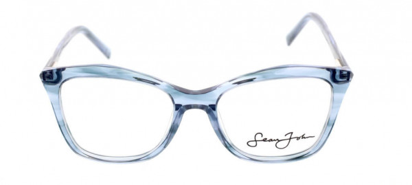 Sean John SJLO6002 Eyeglasses, 421 Blue Smoke