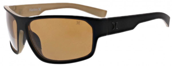 Hurley HSM1005P Sunglasses, 008 Rubberize Black