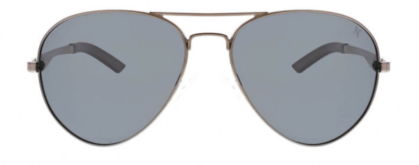 Hurley HSM2000P Sunglasses, 033 Shiny Gunmetal