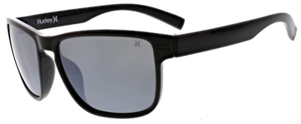 Hurley HSM3001P Sunglasses, 002 Shiny Black