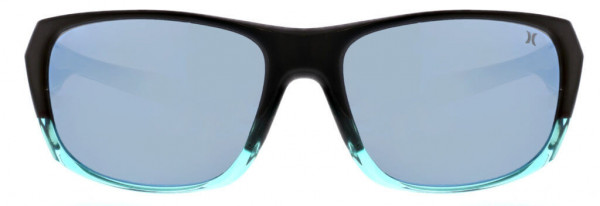 Hurley HSM3004P Sunglasses, 320 Black/Aqua