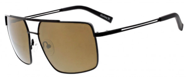 Hurley HSM4000P Sunglasses, 002 Matte Black