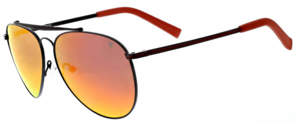 Hurley HSM4002P Sunglasses, 002 Black