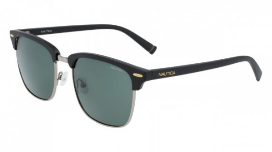 Nautica N3658SP Sunglasses, (005) MATTE BLACK