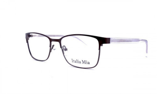Italia Mia IM815 Eyeglasses, Br Mat Brown