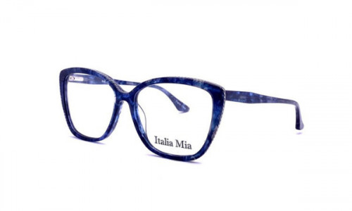 Italia Mia IM813 Eyeglasses, Blt Blue Tortoise