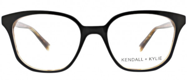 KENDALL + KYLIE KKO100 Eyeglasses, 019 Black over Tortoise