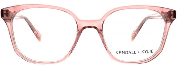 KENDALL + KYLIE KKO100 Eyeglasses, 651 Burnt Blush Crystal