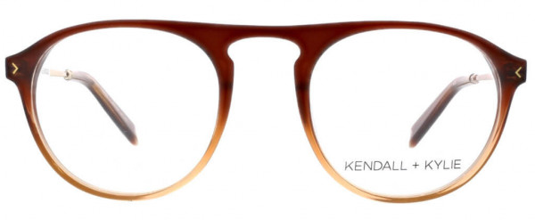 KENDALL + KYLIE KKO104 Eyeglasses, 241 Walnut Gradient