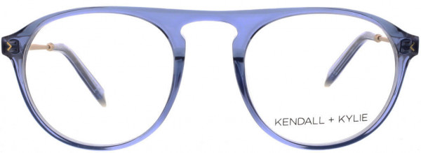 KENDALL + KYLIE KKO104 Eyeglasses, 467 Blue Crystal