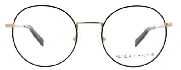 KENDALL + KYLIE KKO117 Eyeglasses, 770 Shiny Classic Gold