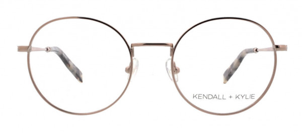 KENDALL + KYLIE KKO117 Eyeglasses, 780 Shiny Rose Gold
