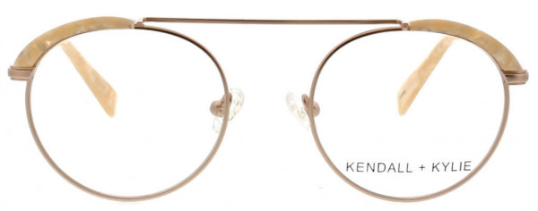 KENDALL + KYLIE KKO130 Eyeglasses, 780 Satin Rose