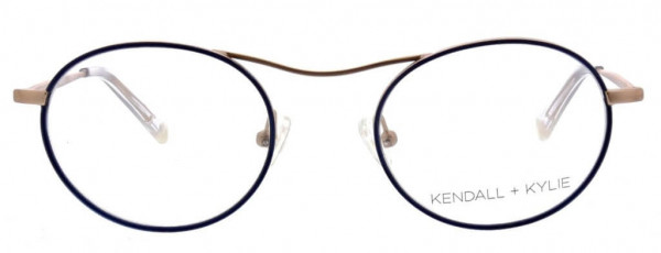 KENDALL + KYLIE KKO158 Eyeglasses, 414 Navy Tortoise
