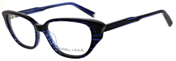 KENDALL + KYLIE KKO171 Eyeglasses, 414 striped blue