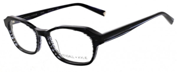 KENDALL + KYLIE KKO172 Eyeglasses, 019 striped black