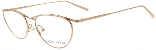 KENDALL + KYLIE KKO180 Eyeglasses, 719 shiny light gold