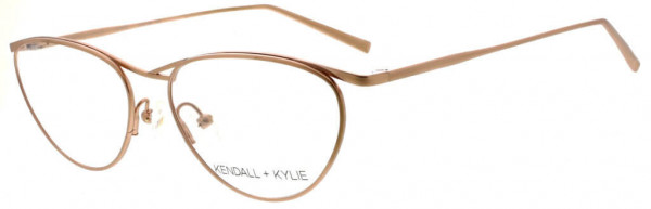 KENDALL + KYLIE KKO180 Eyeglasses, 780 satin rose gold