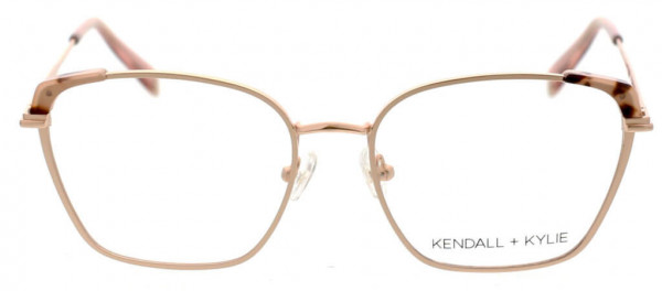 KENDALL + KYLIE KKO183 Eyeglasses, 780 Satin Light Rose Gold