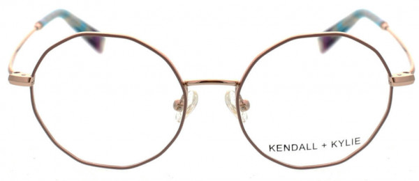 KENDALL + KYLIE KKO197 Eyeglasses, 651 Satin Blush/Shiny Rose Gold